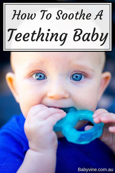 what soothes teething babies
